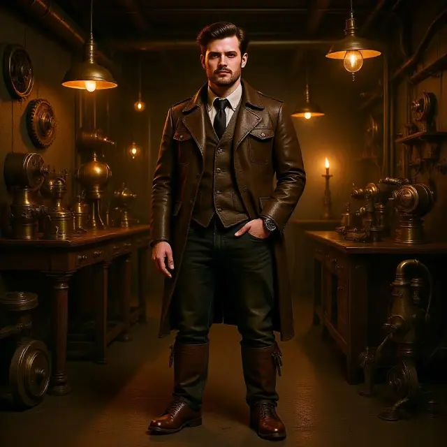 Steampunk Inventor