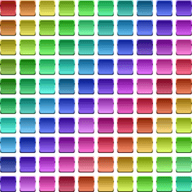 Digitales Farbrad mit HEX- und RGB-Farbcodes für Webdesign und -entwicklung