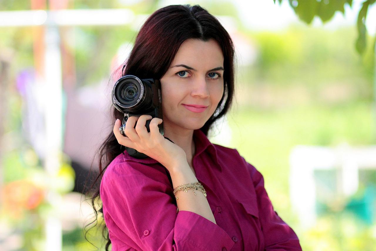 Professional portrait with beautifully blurred background highlighting the subject