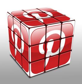 Pinterest analytics dashboard showing traffic growth and engagement metrics with optimized pins driving website visitors through visual search strategy