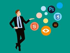 Luxuriöses Website-Design auf hochwertigen Geräten, das anspruchsvolle Layouts, elegante Typografie und hochwertige visuelle Effekte zeigt