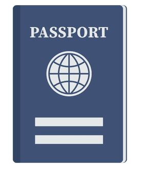Official ID photo with white background for passport and school identification