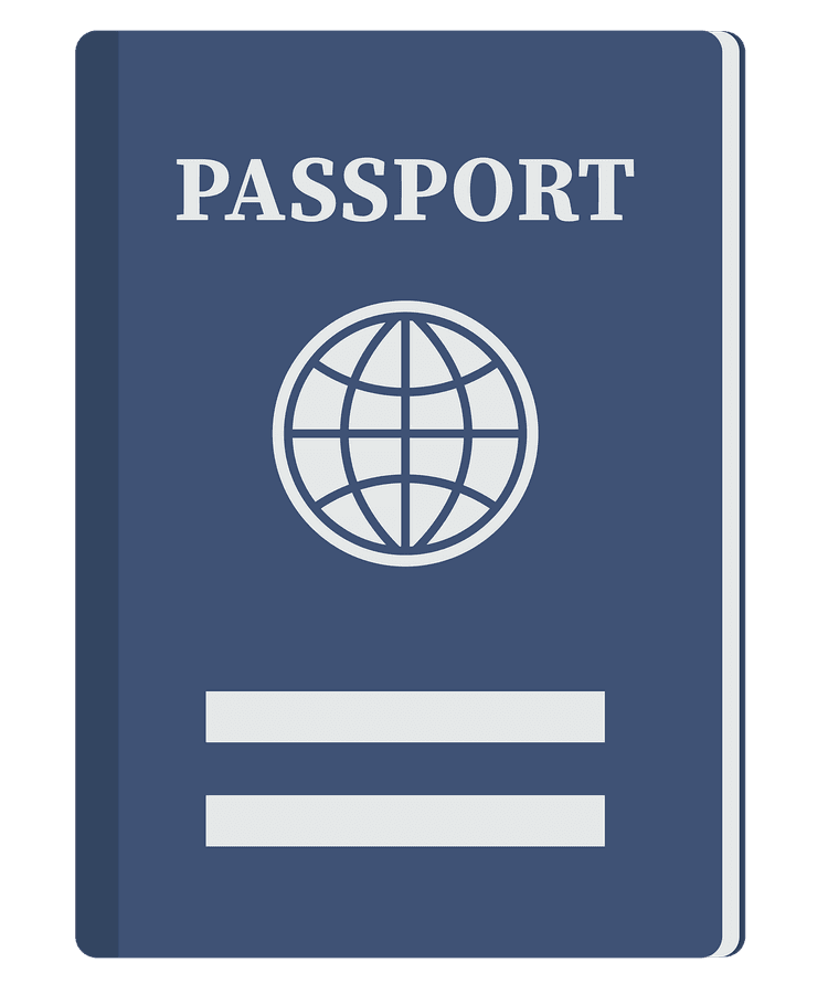 Official ID photo with white background for passport and school identification
