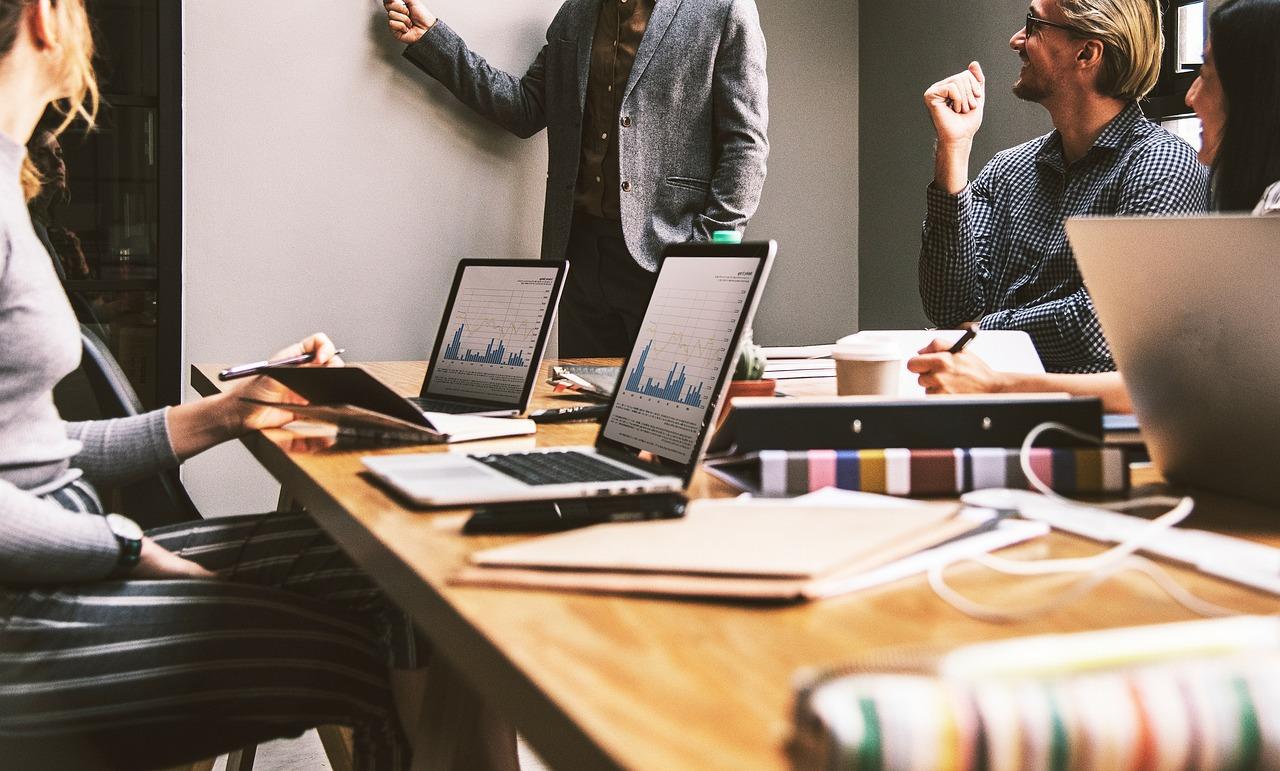 Professional developing thought leadership content for LinkedIn