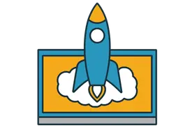 Developer optimizing CMS performance with multiple monitors showing speed metrics, database queries, and website analytics dashboard