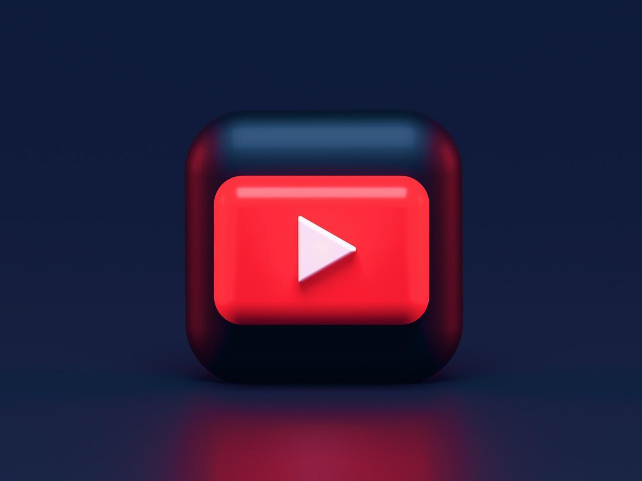 YouTube search results with SEO optimization visualization