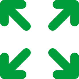 Split screen showing same image optimized for different social media platforms using AI image extension