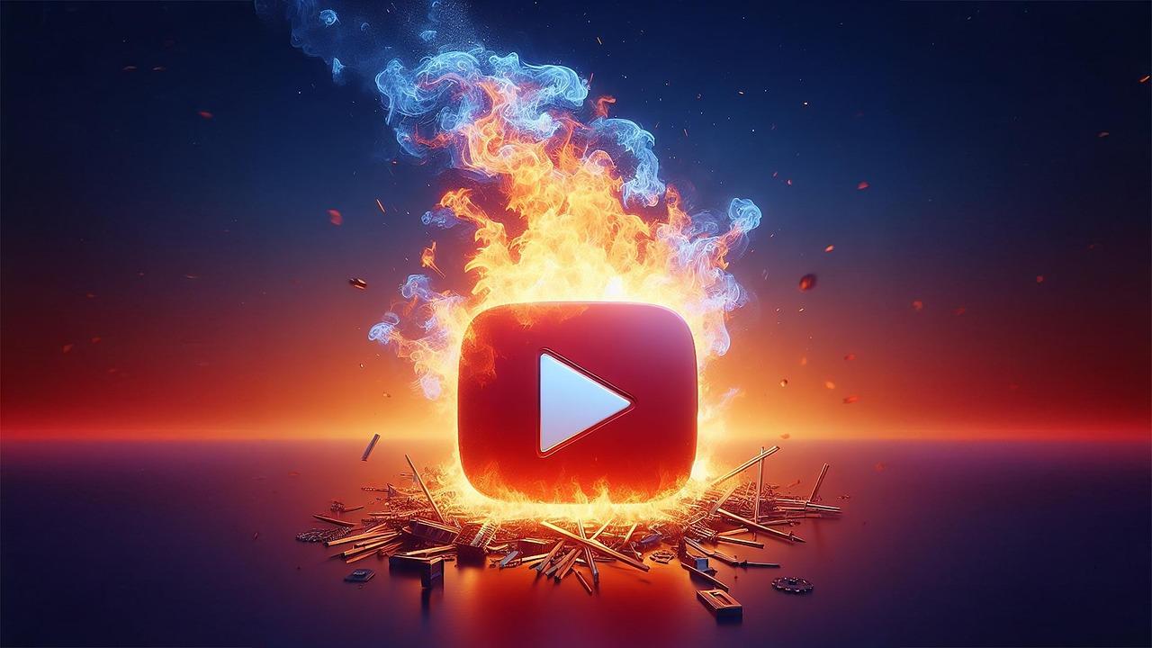 YouTube creator frustrated by low video views with hashtag mistakes highlighted