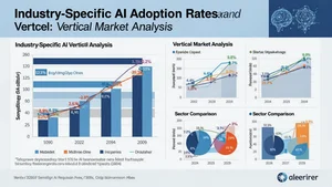 ROI comparison chart showing returns across different AI applications