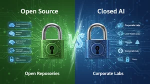 Open Source AI vs Closed AI: The Battle That Shape