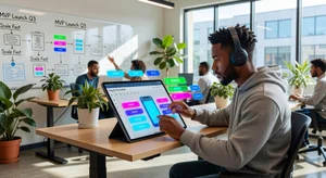 Building app with no-code interface