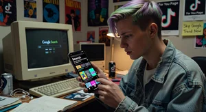 TikTok search replacing Google