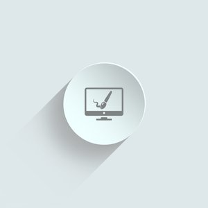 Professional web design interface showcasing modern shadow effects and depth techniques