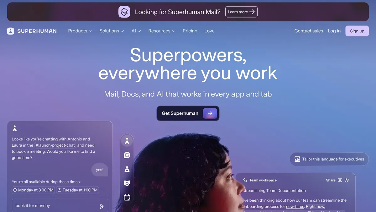 Superhuman AI-powered fast email inbox