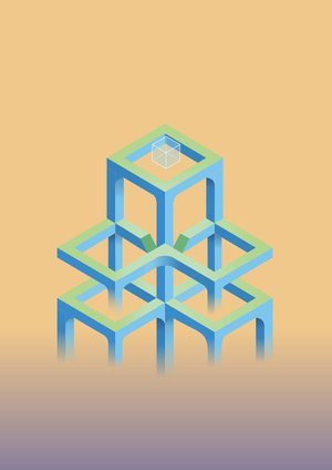 Modern web design interface with dynamic elements, gradient backgrounds, and interactive components displayed on multiple devices