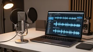 Text to speech studio workspace