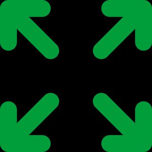 Split screen showing same image optimized for different social media platforms using AI image extension