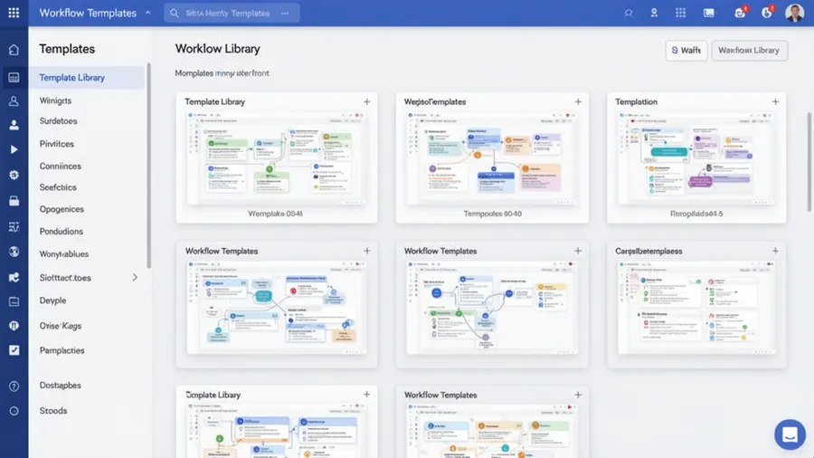 Success metrics visualization showing ROI improvements and efficiency gains