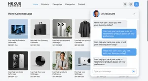 AI chatbot on website