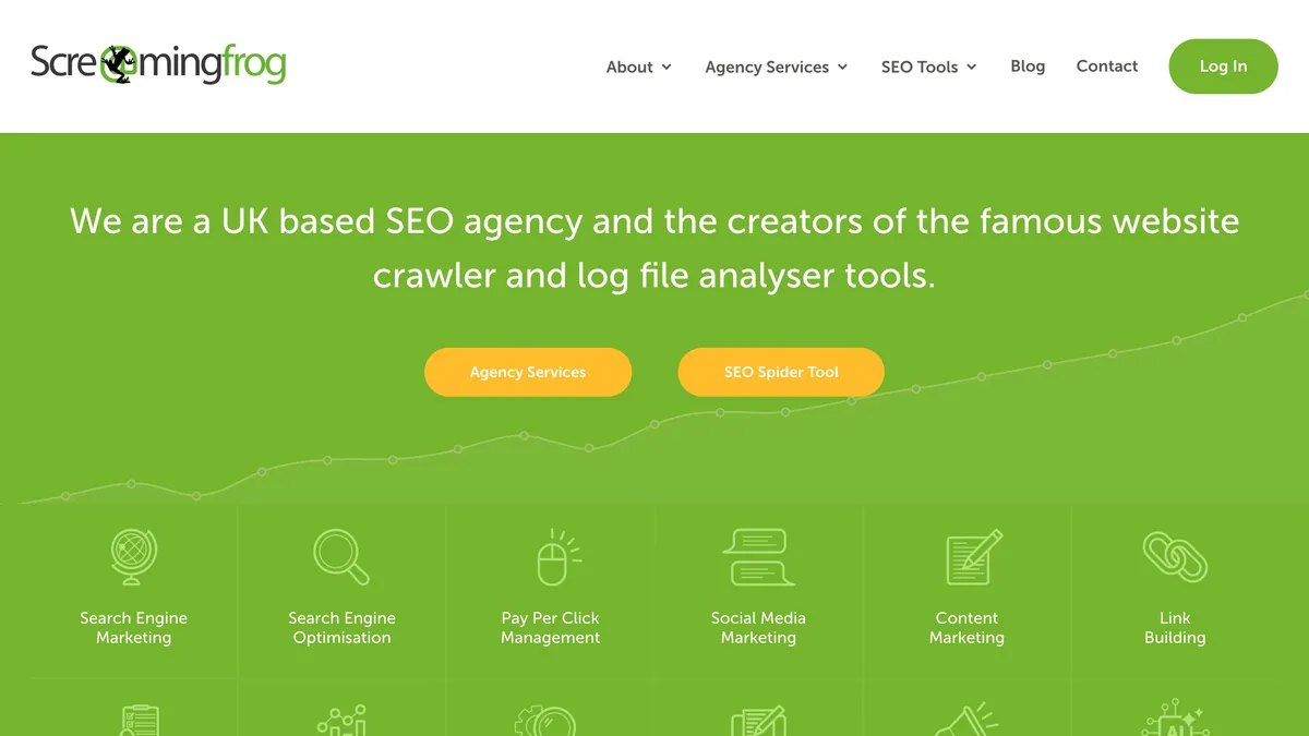 Screaming Frog SEO Spider technical audit