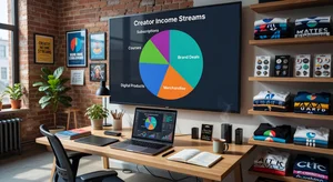 Creator multiple income streams