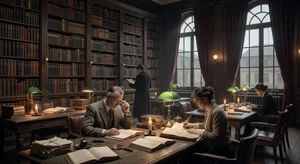 Dark Academia Aesthetic Photography