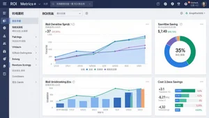 Business decision maker analyzing pricing charts comparing different AI providers