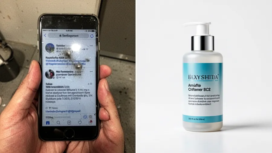 Before and after product photo comparison showing transformation from amateur to professional quality