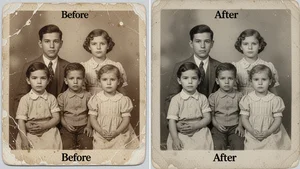 AI Photo Restoration: Bringing Old Family Photos Back to Life AI Photo Restoration: Bringing Old Family Photos Back to Life