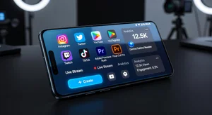 A graph comparison showing engagement metrics for watermarked versus clean content across different social platforms