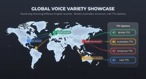 Accent Variety in TTS: Global Voice Options Guide