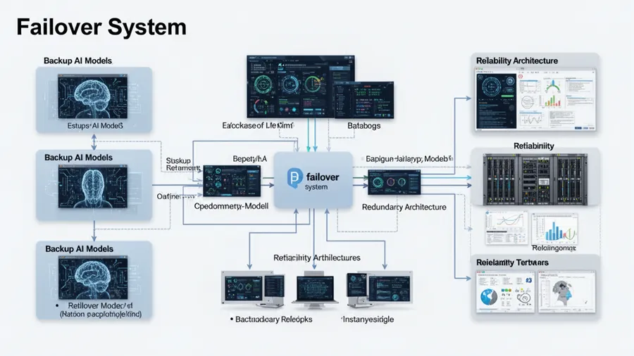 Model selection matrix showing different AI models mapped to use cases and requirements