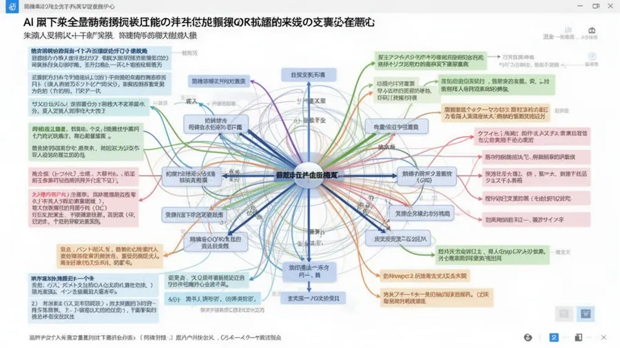 AI analyzing complex diagram with text annotations showing deep understanding of visual and textual information