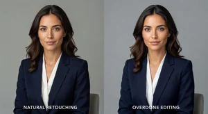 Portrait Retouching: Natural vs Overdone - Quality Guide