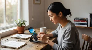 A detailed comparison showing AI versus manual results on various image types including portraits, landscapes, and textured backgrounds