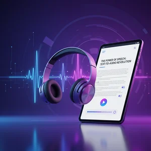 Screenshot of voice selection interface showing diverse range of realistic AI voice options with different accents and styles