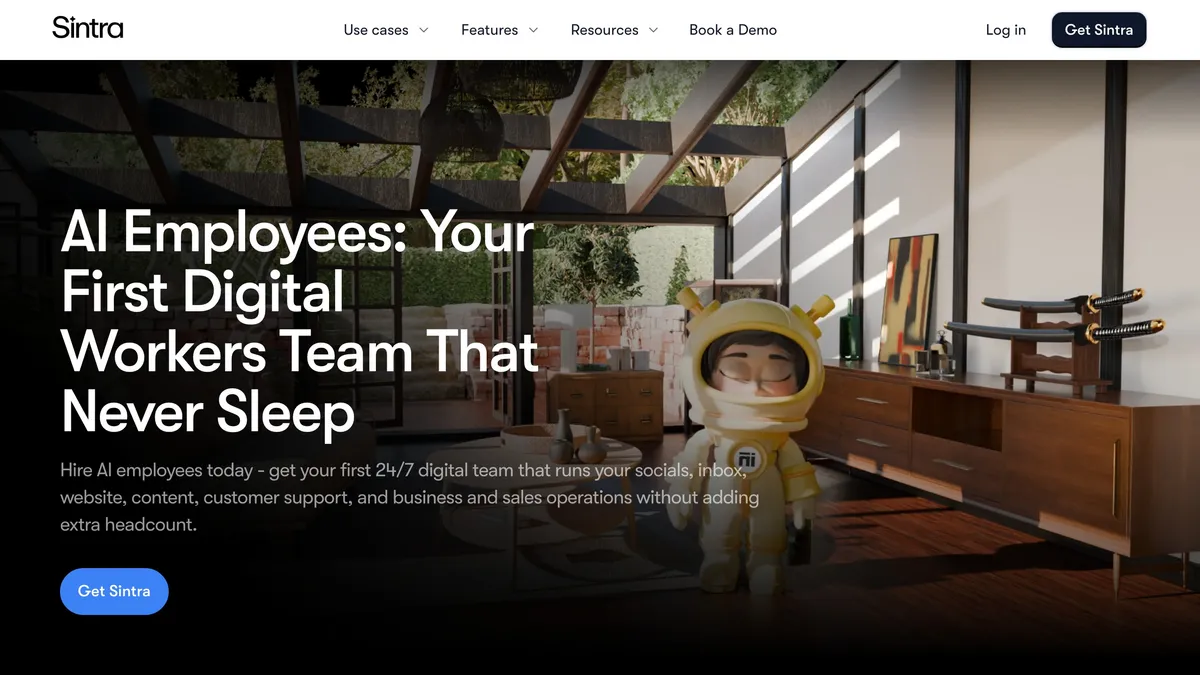 Sintra AI assistants automating marketing workflows