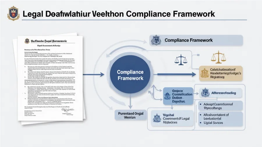 Compliance dashboard showing real-time monitoring of AI systems and regulatory adherence