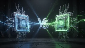 Gemini 3.1 Pro vs GPT-5.4 Two AI processors in versus battle configuration