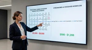 AI vs Human Voiceover for Corporate Training Videos: A Cost-Benefit Analysis for L&D Teams in 2026